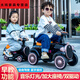 Hui Zhenyu [La modification illégale est interdite] [2022 Nouveau modèle] Le train électrique pour enfants peut être utilisé pour la télécommande à quatre roues de la voiture [Batterie de sauvegarde supplémentaire 12V] Le train blanc se trouve sur deux plus de 12V de grande électricité + Dual Dual Conduct