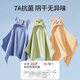 OUYUN baby bath towel coral velvet quick-drying children's cloak bathrobe hooded baby bath bathrobe dinosaur 145*85
