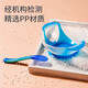 Appliquer un bol de ventouses, une cuillère molle qui change de couleur sensible à la température, un bol de nourriture supplémentaire pour bébé, une cuillère à fourche, une vaisselle pour enfants, un bol de riz, un ensemble jaune anti-scalding (bol + cuillère)