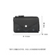 MCM Aren Mini Card Bag Reißverschluss Coin Brieftasche Zertifikat Männer und Frauen schwarz [Geschenk]