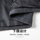 SHANSHAN Shanshan Wool Suit Jacket Men's Spring and Autumn New Warm Easy-Care Jacket Business Commuting Workplace Top Men Black L /175 Recommended 115-135 Jin Jin equals 0.5 kg