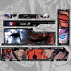 ASUS (ASUS) ROG GR701 Création God Case Snow Blowing Case Eva ASUKA co-marquée Case de bureau Argb Light Board Full Tower Custom Case White Power Water Cooling Set Wujo Wu (White and Black Creation God + Light Board)