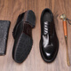 Shen Caizi's high-end formal leather shoes for men's business casual shoes horse leather derby shoes for young people's suit shoes genuine leather men's shoes for British black high-end horse leather 40
