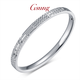 GsunG platinum bracelet ladies' concubine bracelet PT950 pure platinum carving laser diamond face bracelet shiny and exquisite calculated according to the gold price of the day