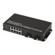 Tanghu TH-F00832 optical 8-electric Gigabit POE fiber optic switch + 2 Gigabit SC fiber port