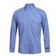 Mailyard / Melya Shirt à manches longues Pure Business Coton Plaid Men's Fashion Slim Shirt 653 Bleu 40