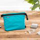 GOX multi-function storage bag travel makeup bag business trip washing bag clothes storage bag washing bag waterproof men lake blue