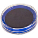
Deli 80mm transparent round financial quick dry printing platform sealing office supplies red 9863 round dry printing platform blue