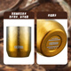 Thermos Thermos viendo la serie Elephant Series Titanium Cup Cup Copa de regalo de alta gama Titanium Titanium Office Water Cup Negocio de regalo personalizado [Titanio puro dentro y fuera] 280 ml