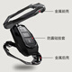 
Suitable for Dongfeng Peugeot 508 key cover 508L/408/4008/5008/2008/e2008 logo car shell buckle A-style smart [matte black + magic buckle] button full-in protection