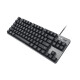 
Logitech K835 wired mechanical keyboard Gaming office business peripherals TTC axis 84 keys Black Blue axis