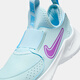 NIKE 耐克男女童易穿脱运动鞋FLEX RUNNER 4儿童一脚蹬休闲公路跑鞋 FN1449-401 27 【建议脚长16cm】