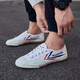 Huili-Schuhe für Sportuntersuchung der Schüler Untersuchung von Leichtschuhen niedriger Top nicht rutschfestes Soft Sohle Mittelschule Aufnahmeprüfung Schuhschuhe Jogging Schuhe Kampfsportschuhe Stehen Weitsprungschuhe weiß 42 Größe ist zu groß/Bedürfnis, eine Größe klein zu bekommen