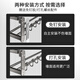 Moenbo towel rack full copper folding bath towel rack bathroom hole-free towel towel storage rack bathroom bathroom bathroom pendant 702 copper gun ash folding bath towel rack 70cm-double rod