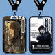 Mengqibao Zhang Qiling Card Case entouring Tomb Raiders Notes Wu Xie Hei Xiaozi Jie Yuchen Couverture coulissante Carte de bus carton