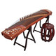 Brand Dunhuang Dunhuang Guzheng 694l Serie de caoba de la caoba Talling Test Performance Test Guzheng Instrumento musical Shanghai Instrumento musical Factory 694L Patrón de loto (conjunto completo de accesorios)