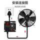 Regulador de velocidad de regulación electrónica de 220V 220V Ventilador de motor ajustable AC Ventilador de temperatura ASGULA Regulación de temperatura sin paso 4000W con monitor