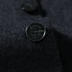 
Fazeya Hengyuanxiang Zhongshan suit stand collar suit men's short wool coat men's slim business casual dad suit black 170/88A