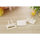 Socket protective cover for babies and children to prevent electric shock safety plugs for children's plug strips power jack plug insulation protective cover 5 pcs for two holes + 5 pcs for three holes 10 pcs in total No Specifications