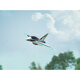 
Delta wing aircraft 50MM duct high-speed electric fixed-wing aircraft remote-controlled aircraft 11-leaf high-speed duct Blackbird 50MM duct airplane Aircraft (KIT)