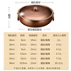 CHUILAOYE pure copper hot pot special pot induction cooker pot old-fashioned thickened household mandarin duck copper pot hot pot soup pot donkey hide gelatin pot 30CM retro classic end pot clear soup pot 4-5 people