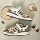 Adidas (adidas) Clover Forum Chestnut Mocha Brown Low Top Men and Women Velcro Sports et Casual Board Chaussures IF3884 Brown / White (IF3884) 40