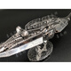 Tianzhixing Nautilus Submarine Model модель 3D Metal Model Model Diy головоломка C12202 готовый продукт ядерной подводной лодки