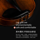 
Christina Muse Grading Exam Plays Handmade Violin Children Adult Beginner Solid Wood Violin 1/4 Matte