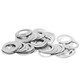 JINGGONG 304 stainless steel ultra-thin gasket metal round thin gasket flat pad bearing gap adjustment gasket M3-M40 3*5*0.1 (100 pieces)