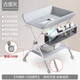 Jingeyu Baby Windelpflege Tisch tragbares Multifunktionsfaltbares Badebadwindelwechsler Touch Tisch. Bastelgrau -Hebemodell