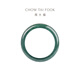 Chow Tai Fook Jade Ring for Girlfriend, Mother, Elder Birthday Gift K65991 No. 15