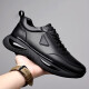 Changxiang Huili Men's Shoes for Men's Spring and Summer Plus Shoes de algodón de terciopelo Trabajo de trabajo suave Protección de trabajo Versátiles Versátiles no deslizantes Sports Casual Dad Dad Shoes FH-9902 Negro 39