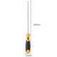 Deli (deli) cross household screwdriver anti-slip screwdriver multi-functional screwdriver with strong magnetic extension screwdriver cross 3x150mm (DL633150)