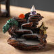 Mewai (incense burner) reverse flow incense tower incense creative ornaments aromatherapy household reverse flow incense grains toilet deodorizing incense 55 grains + landscape osmanthus