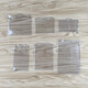 透明软胶套pvc塑料标签袋小胸卡套厂牌壳工作证带挂绳证件卡片保护套文件封皮封套超市价签皮卡袋定制 841-竖式 10个