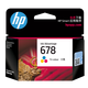 
HP (hp) 678 original ink cartridges are suitable for 2648/4648/4518/3548/1518/1018 printer ink cartridges 678 color ink cartridges (about 150 pages)