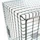 Bingyu Almacenamiento Cage de malla de metal Iron Marco de hierro Marco de limpieza de marco Voluntamiento Cesta de almacenamiento 690*470*370 con mango BYS-315