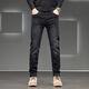 Jeep Spirit Jeans Herren Frühling und Herbst Neue gerade elastische elastische Slim-Pass
