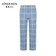 AIMER Men [mismo estilo en el centro comercial] 22SS Pantalones de pijama de pijamas de pijamas para hombres.