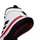 阿迪达斯 （adidas）篮球鞋男鞋夏季新款Bounce Legends减震耐磨透气休闲运动鞋 IE9277 白黑红 40.5