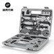 Rock Brothers bicycle repair tool box wrench tire repair set repair mountain bike road vehicle maintenance equipment multi-functional bicycle repair tool box