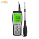 
Xima Thermal Anemometer High-precision Hotline Anemometer Air Measuring Meter Wind Speed ​​Wind Temperature Air Volume Meter AR866A (Direct Lithium Battery Charging, Data Transmission)