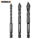 Komax Ceramic Tilted Head Eccentric Drill Bit Dry Drilling Ceramic Tile Glass Marble Concrete Stainless Steel Drilling Super Hard Electric Drill Bit