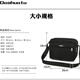
Daohuatu new nylon women's bag crossbody bag business wallet waterproof Oxford cloth bag backpack slant bag shoulder bag [688] black