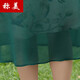 称美 中老年女装春夏季连衣裙50-60中年妈妈装中长款大码宽松雪纺裙子 679 粉色 3X 适合115-125斤
