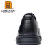 Alter Mann des Mannes (Laorentou) Business Casual Lederschuhe für Herren Frühling und Herbst Atmungsfreie Kleidung-resistente Kopf Leder-Schnürschuhe Hochzeitsschuhe Daddy Schuhe La13067 Black 41