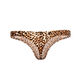 Sexy underwear men's leopard print sexy underwear thong thong bag t pants narrow edge trousers sexy men's thong rosy 3XL