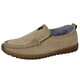 
Hongxingxiang old Beijing cloth shoes men's singles shoes spring and autumn breathable casual shoes soft sole non-slip beef tendon sole driving shoes beans shoes 698 men's gray singles 44
