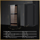 VINGARDE wine cabinet constant temperature wine cabinet embedded household dual temperature wine cabinet ice bar compressor air-cooled frost-free bar winery wine beverage constant temperature moisturizing refrigerator CH-165 single door double temperature - full glass door 154 bottles 1.67 meters 408L