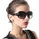 Mingjiang Polarized Sunglasses Женщины 2025 г. Новый корейский стиль бокалы модные бокалы круглое лицо УФ -солнцезащитные очки вино красные